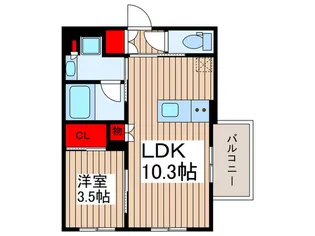 ザ・パークハビオ蕨【10階】の間取り