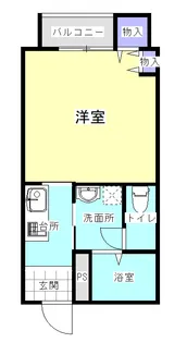 ディマンド東原【3階】の間取り