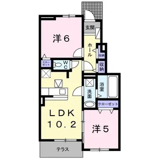 ステラB【1階】の間取り