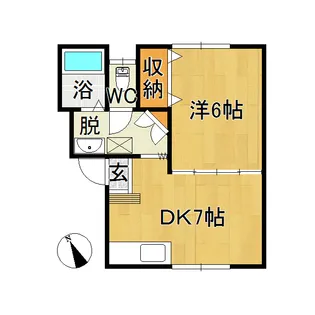 さくら【1階】の間取り