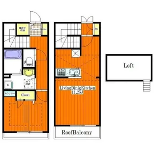カーサ セレステ【1階】の間取り