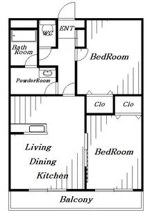 L.O.H【1階】の間取り