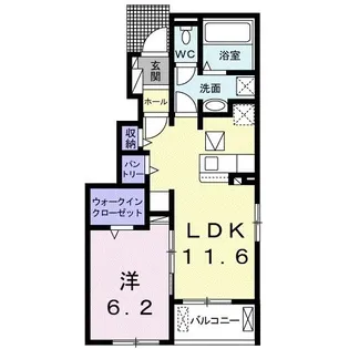 ステラ II【1階】の間取り