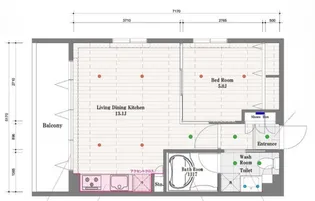 ドゥーエ代々木【5階】の間取り