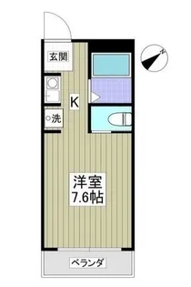 リブレス戸塚【3階】の間取り