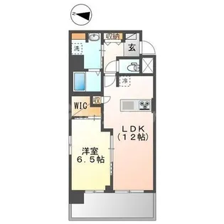 Shiina Residence K・A【2階】の間取り