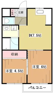 ロイヤル美住町【3階】の間取り