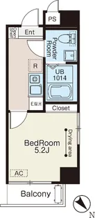 SS.FLAT高円寺【3階】の間取り