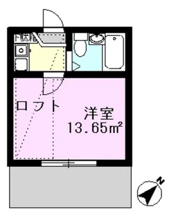 ミナミエステート【1階】の間取り