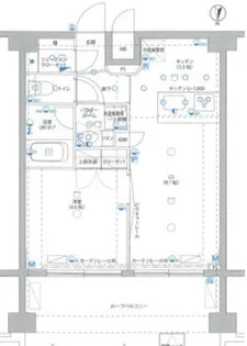 GROWS 錦糸町 Miruna Hills【6階】の間取り