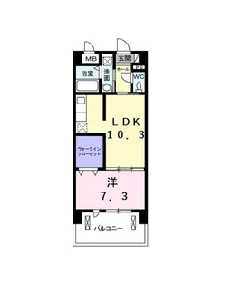 レイクサイド ホシノ I【2階】の間取り