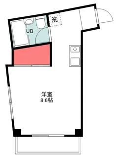 須山第二ビル【2階】の間取り