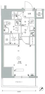 スカイコートパレス西巣鴨II【7階】の間取り