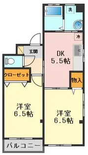 Gアバンティ【2階】の間取り