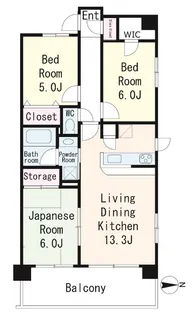 Casa del mare【4階】の間取り