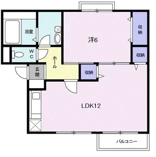 ファミ-ル宮内【2階】の間取り
