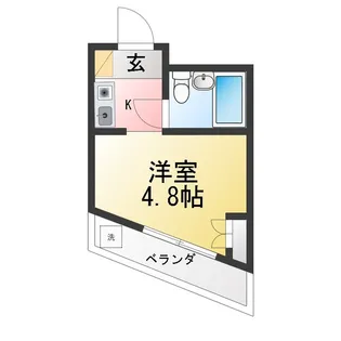 グリーンハイム大倉山II【3階】の間取り