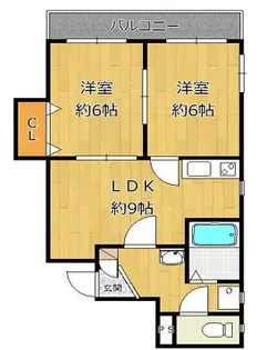 メゾンロイヤルヒロ【5階】の間取り