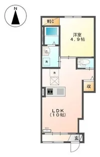 カーサミミー【1階】の間取り