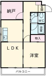 ガーデンハイツA【2階】の間取り