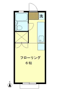 メゾンヨコタ【2階】の間取り
