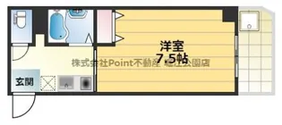 ティックランド南船場II【6階】の間取り