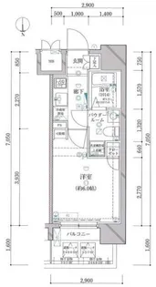 アルテシモレガ【7階】の間取り
