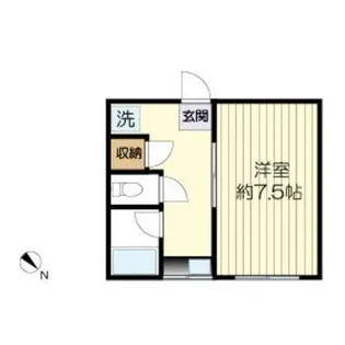 中和荘【2階】の間取り