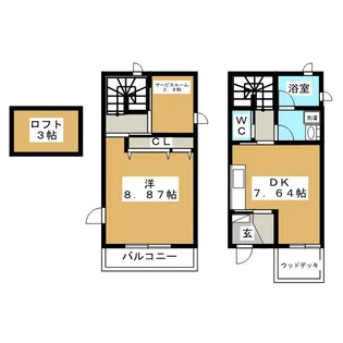 フェリーチェの間取り
