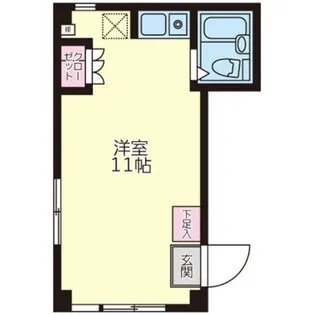 パッサージュ代々木公園【4階】の間取り