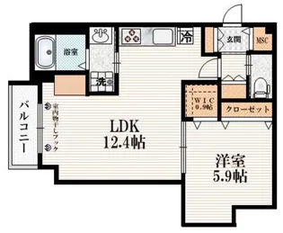 プレシャスコート【3階】の間取り