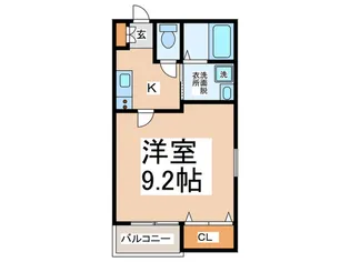 ル・シエル本町【3階】の間取り