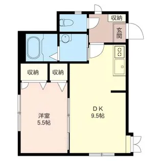 コートR【1階】の間取り