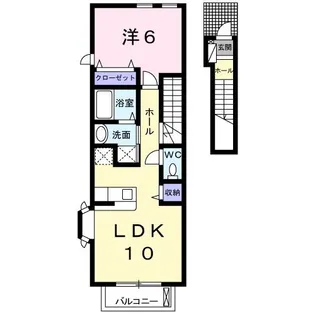 フォレストヒル【2階】の間取り