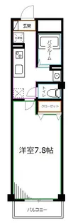 キューベックス・ワイズ【2階】の間取り