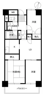 ハイレジデンス浜松【5階】の間取り