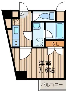 ナインブーランジェ川崎【2階】の間取り