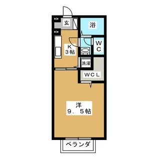 マリアーナ ズカ【2階】の間取り
