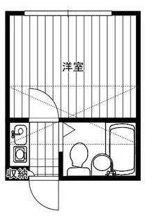 プラザ久我山【2階】の間取り