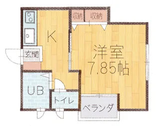 L collection寺尾西【1階】の間取り