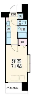 ヴェルト川口【7階】の間取り