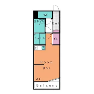 Buran (ブラン)【1階】の間取り