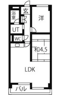 シャンポール幹I【3階】の間取り