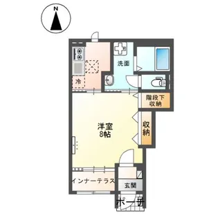 Warm(ヴァルム)【1階】の間取り
