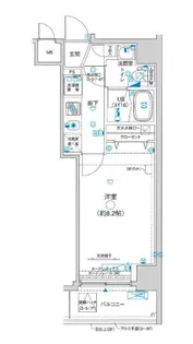 グランフォース東池袋【8階】の間取り