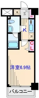 ドゥーエ新川崎【2階】の間取り