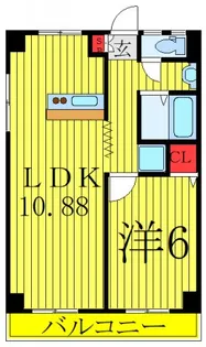 オオギセントラルプラザ【2階】の間取り