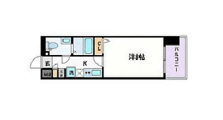プレサンスmiu新栄【5階】の間取り