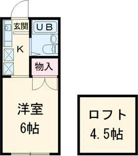 パインハイム【2階】の間取り