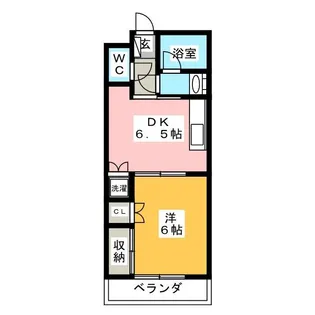 ピアハイツ【2階】の間取り